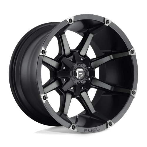 Fuel 1PC D556 COUPLER, 18X9, 5X114.3/5X127, ET-12, CB78.1, MATTE BLACK DOUBLE DARK TINT