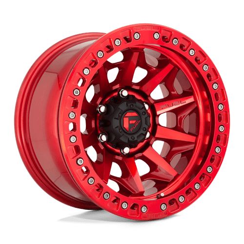 Fuel 1PC D113 COVERT BEADLOCK, 17X9, 5X127, ET-15, CB71.5, CANDY RED D11317907545