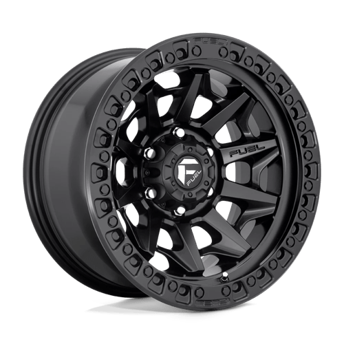 Fuel 1PC D694 COVERT, 17X9, 6X139.7, ET-12, CB106.1, MATTE BLACK