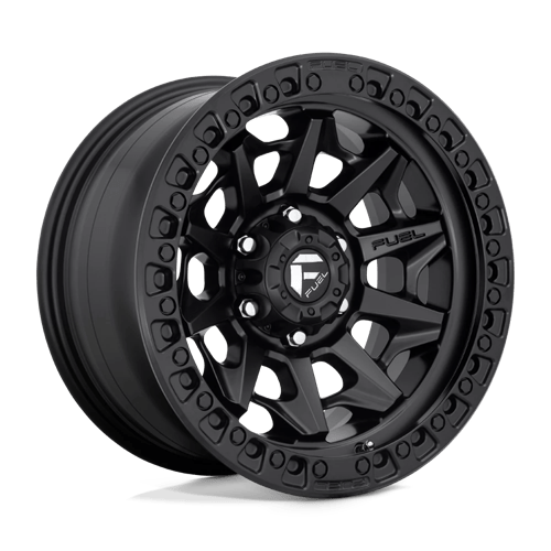 Fuel 1PC D694 COVERT, 17X9, 6X139.7, ET1, CB106.1, MATTE BLACK