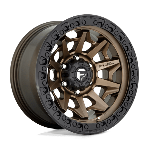 Fuel 1PC D696 COVERT, 17X9, 6X139.7, ET-12, CB106.1, MATTE BRONZE BLACK BEAD RING