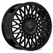 Koko Kuture Classica, Deep Profile, 22x10.5, 5x112, ET40, CB66.56, Gloss Black