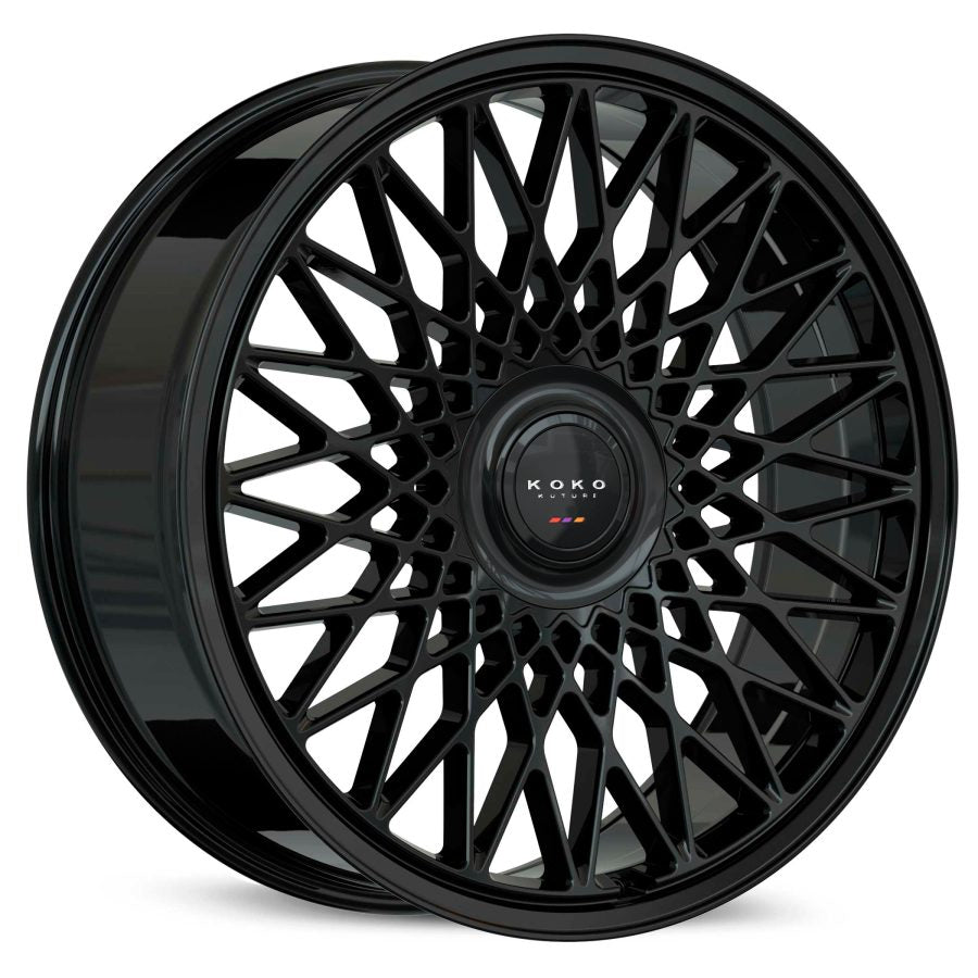 Koko Kuture Classica, Deep Profile, 22x10.5, 5x112, ET40, CB66.56, Gloss Black