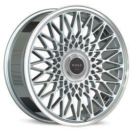 Koko Kuture Classica, Deep Profile, 20x10, 5x100 to 5x132, ET35 to 45, CB54.1 to 84.1, Machined Silver