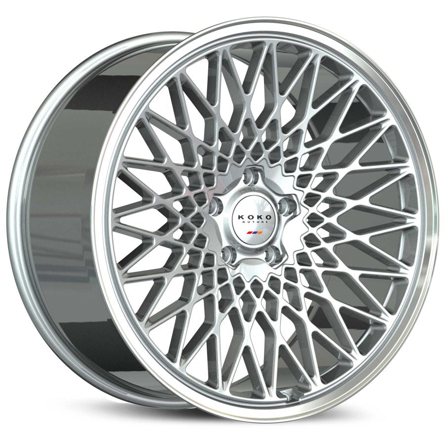Koko Kuture Classica, 21x9, 5x100 to 5x132, ET20 to 45, CB54.1 to 84.1, Machined Silver - 2190Z20KOCLAMSR
