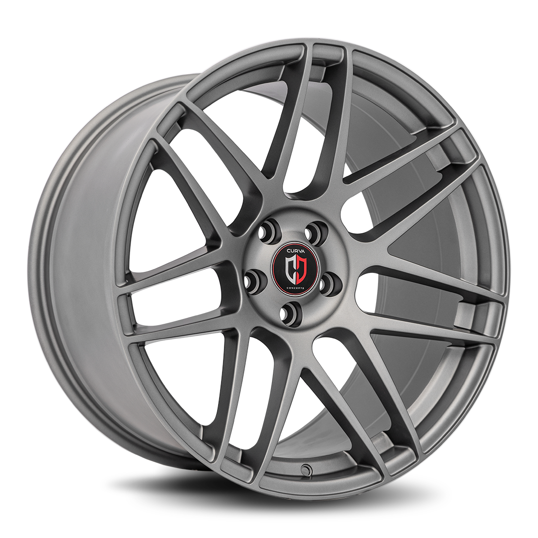 Curva Concepts C300, 20x8.5, 5x112, ET30, CB66.56, Matte Gun Metal
