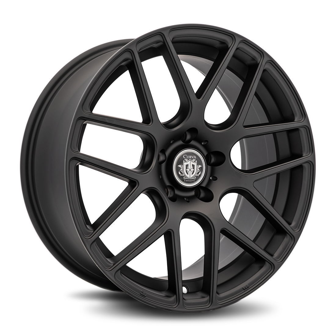 Curva Concepts C7, 19x9.5, 5x120, ET40, CB72.56, Matte Black