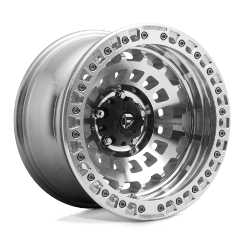 Fuel 1PC D102 ZEPHYR BEADLOCK, 17X9, 6X139.7, ET-15, CB106.1, GLOSS MACHINED