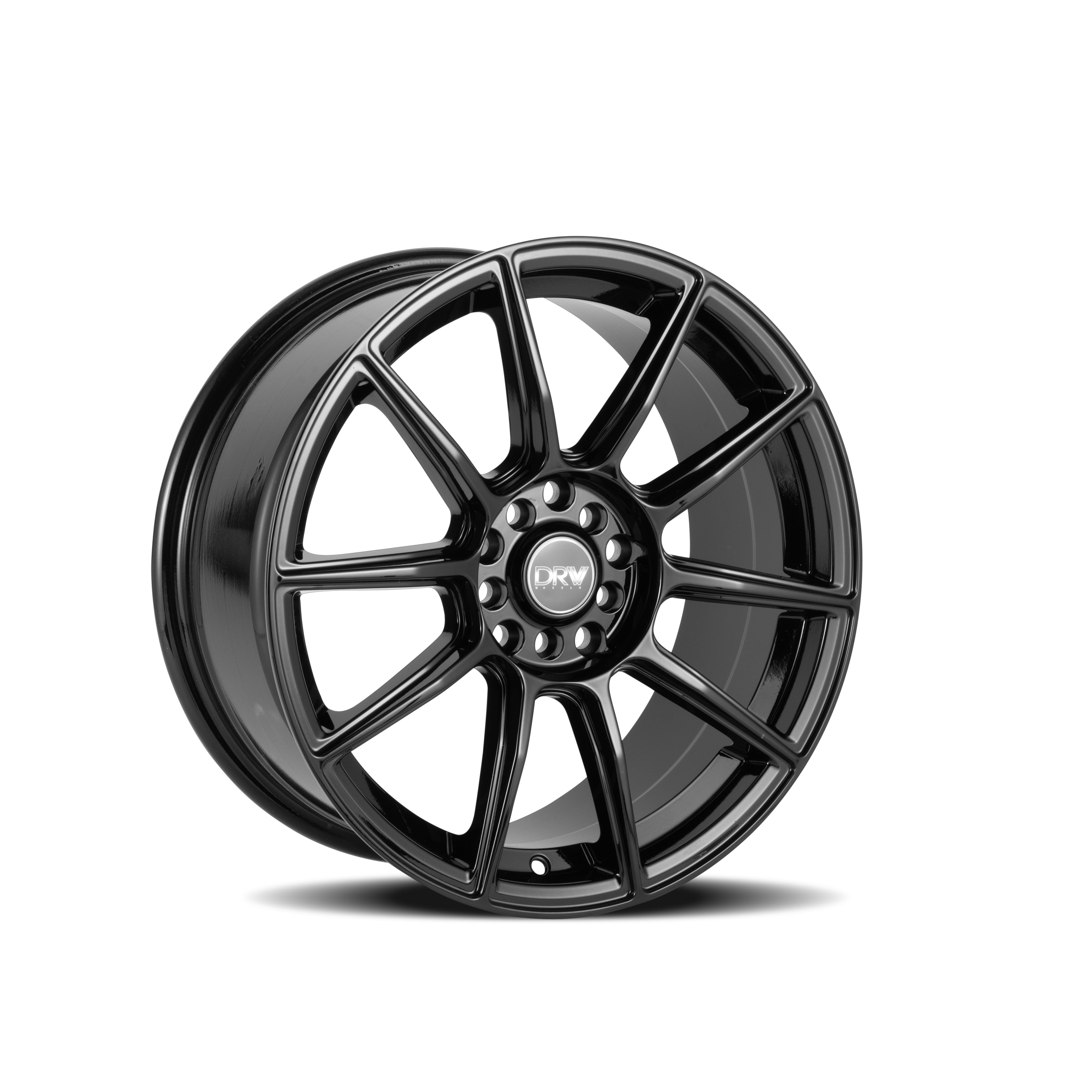 DRW D20, 17x7.5, 4x100/114.3, ET38, CB73.1, Gloss Black