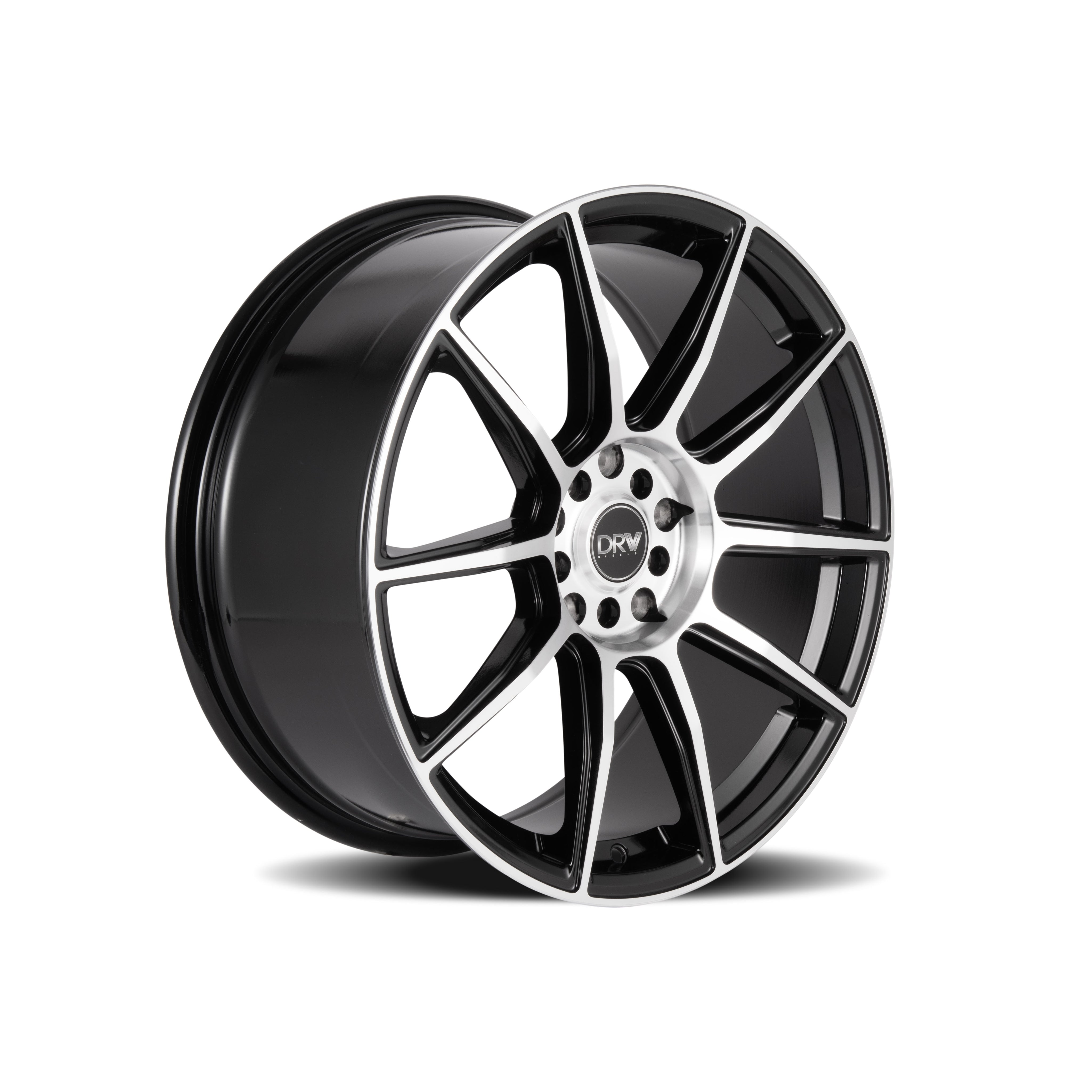 DRW D20, 17x7.5, 4x100/114.3, ET38, CB73.1, Black/MF