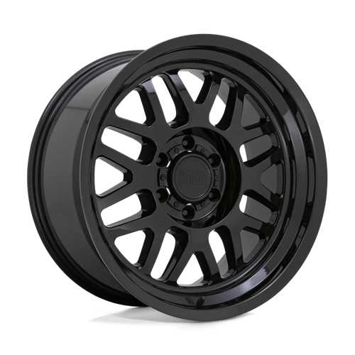 Black Rhino Hard Alloys DELTA, 20X9.5, 5X139.7, ET2, CB87.1, GLOSS BLACK 2095DLT025140B87