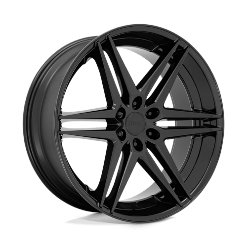 DUB 1PC S268 DIRTY DOG, 24X10, 6X135, ET30, CB87.1, Gloss Black S268240089+30