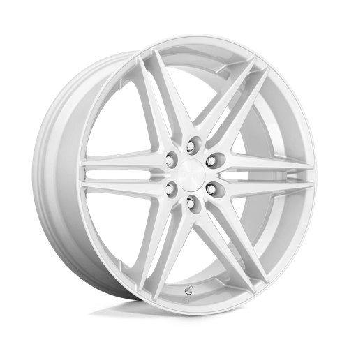 DUB 1PC S270 DIRTY DOG, 24X10, 6X139.7, ET25, CB106.1, SILVER W/ BRUSHED FACE S270240084+25