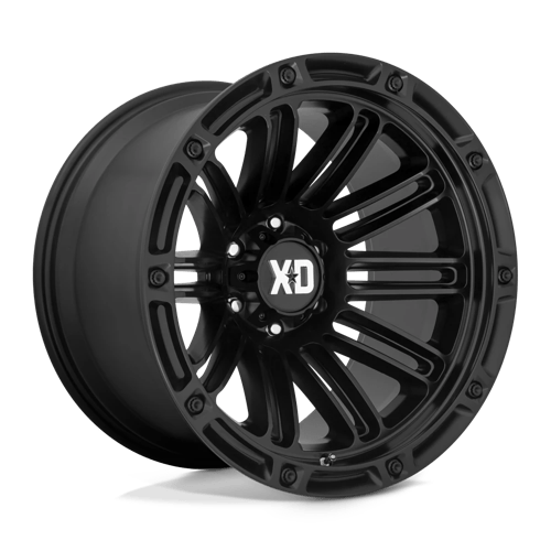 XD XD846 DOUBLE DEUCE, 20X12, 6X139.7, ET-44, CB106.1, SATIN BLACK