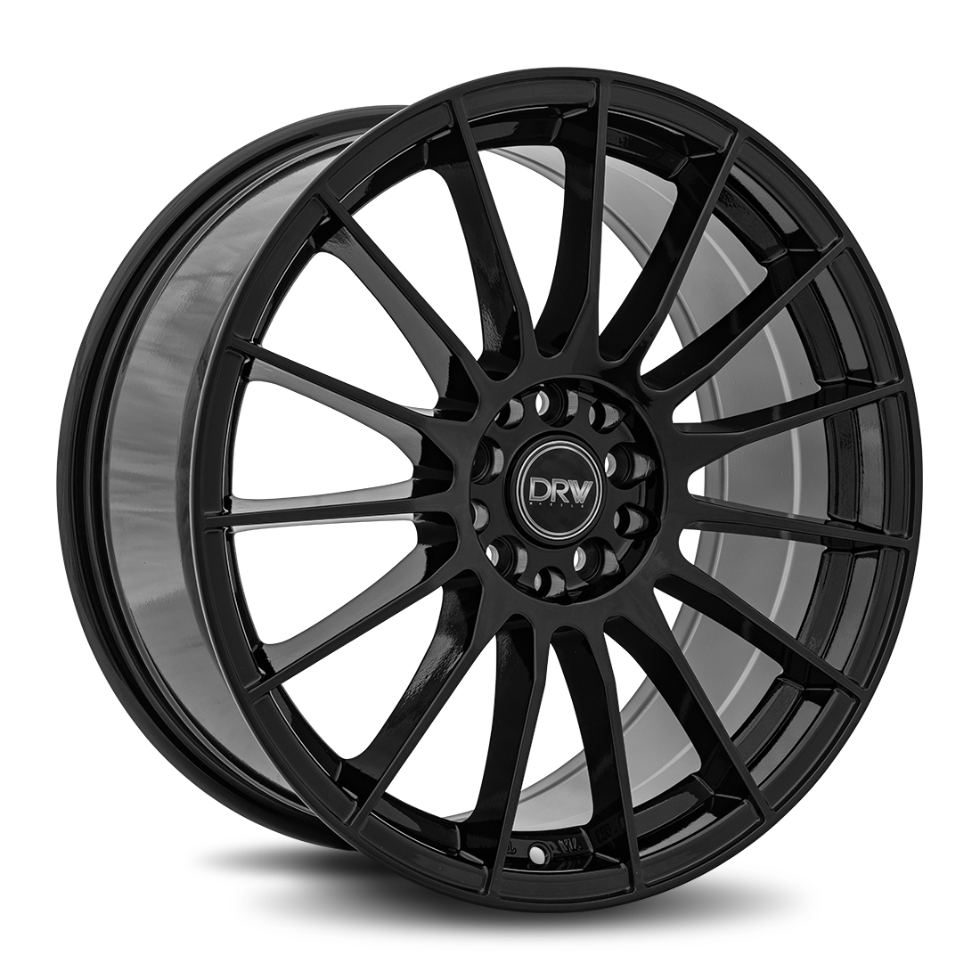 DRW D15, 17x7, 4x108/114.3, ET40, CB73.1, Gloss Black