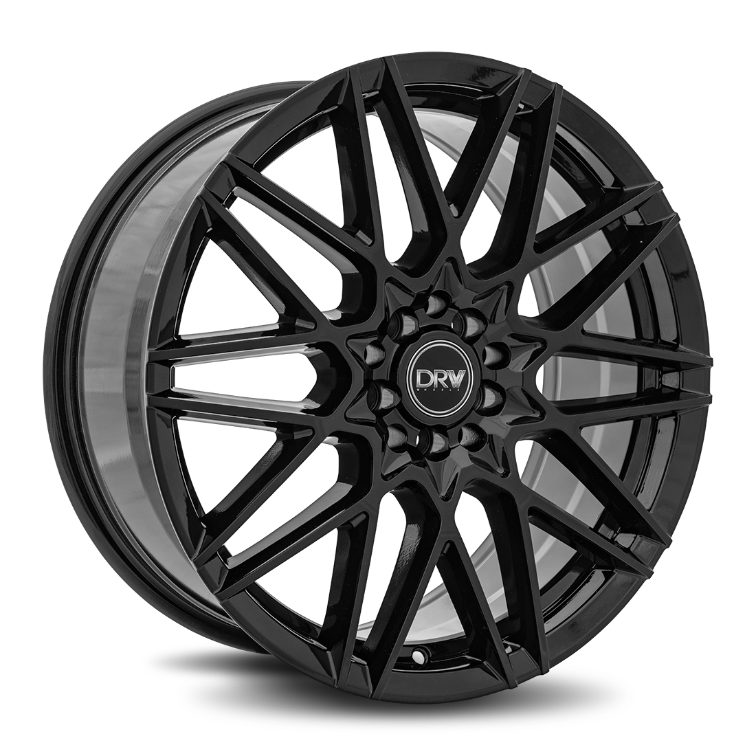DRW D17, 17x7, 4x108/114.3, ET40, CB73.1, Gloss Black