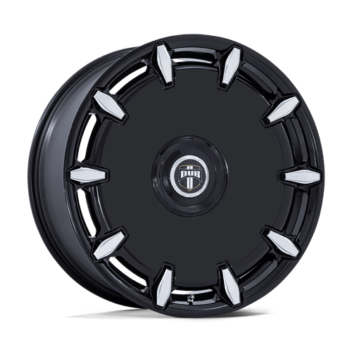 DUB 1PC DC271 CHEEF, 24X10, 6X135/6X139.7, ET18, CB106.25, GLOSS BLACK MILLED DC271BE24106718
