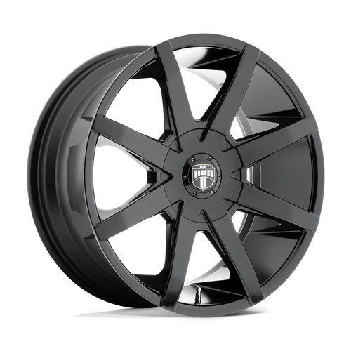 DUB 1PC S110 PUSH, 20X8.5, 5X114.3/5X127, ET30, CB72.56, GLOSS BLACK S110208538+30