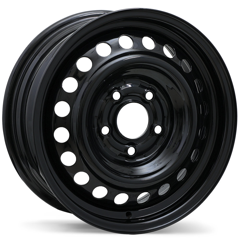 Envy Steel Traditional / Traditionnel, 15x6.0, 5x114.3, ET45, CB67.1, Black - ES43-1560-65BN+45C671