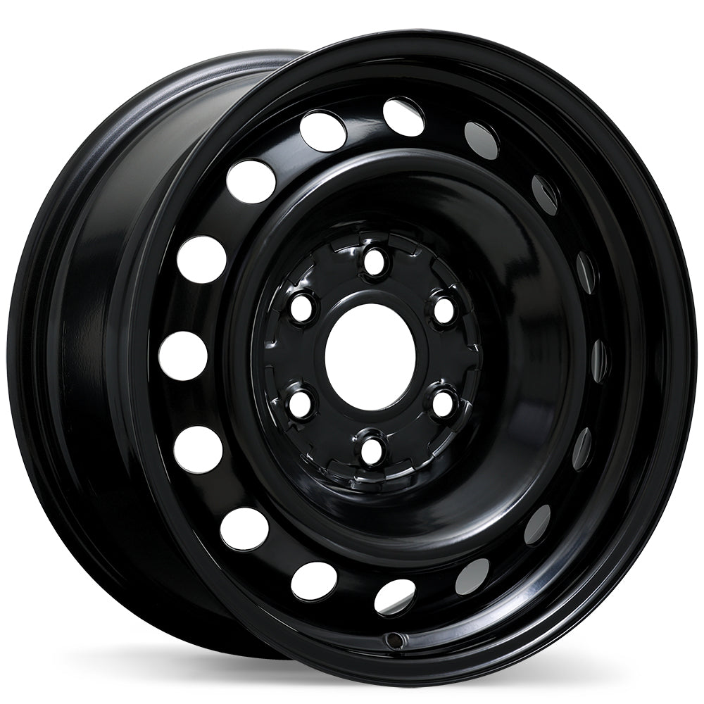 Envy Steel Traditional / Traditionnel, 17x7.5, 6x139.7, ET20, CB78.1, Black - ES51-1775-83BN+20C781