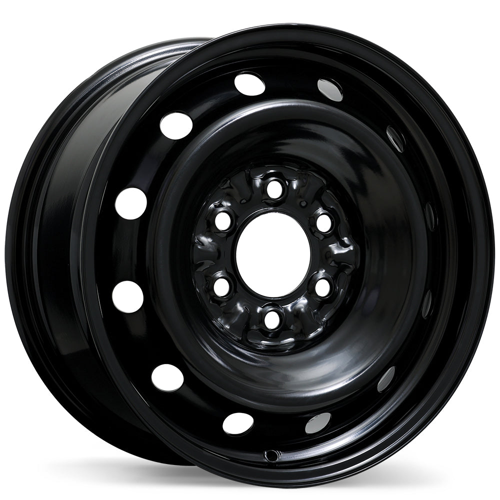 Envy Steel Traditional / Traditionnel, 17x7.5, 6x135, ET44, CB87.1, Black - ES52-1775-36BN+44C871