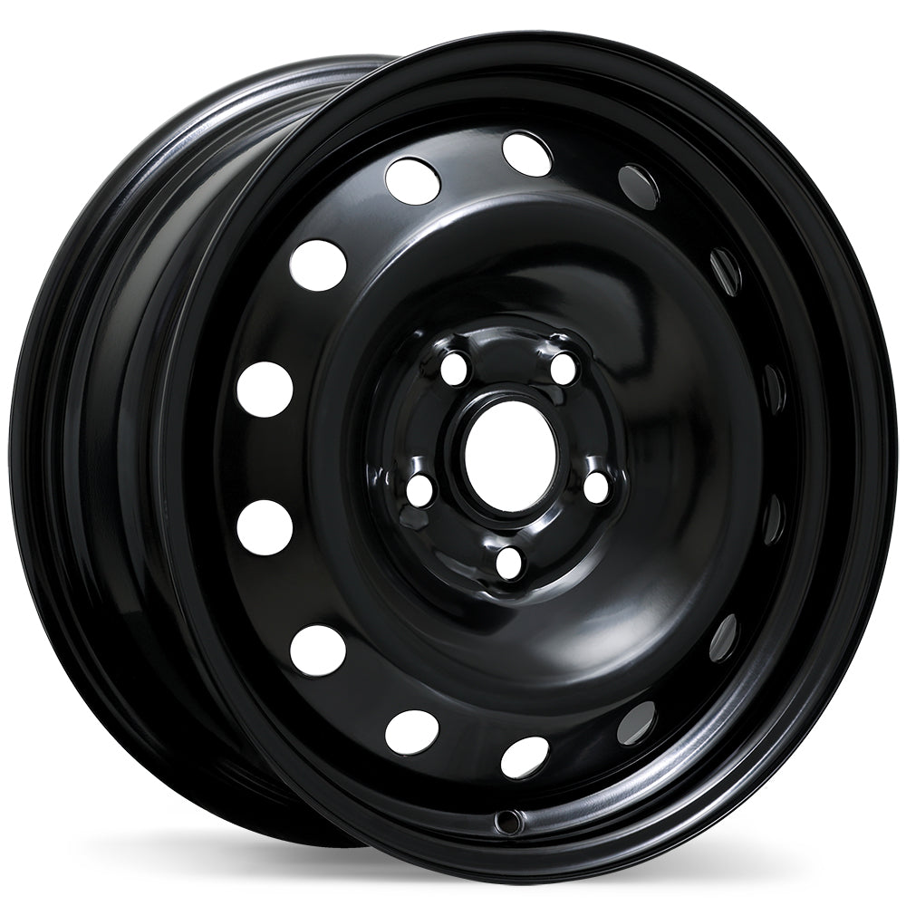 Envy Steel Traditional / Traditionnel, 16x6.5, 5x112, ET46, CB57.1, Black - ES57-1665-44BN+46C571