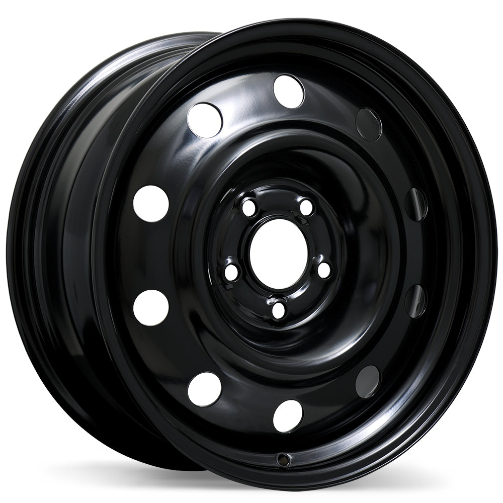 Envy Steel Traditional / Traditionnel, 17x7.0, 5x115, ET40, CB70.3, Black - ES60-1770-90BN+40C703
