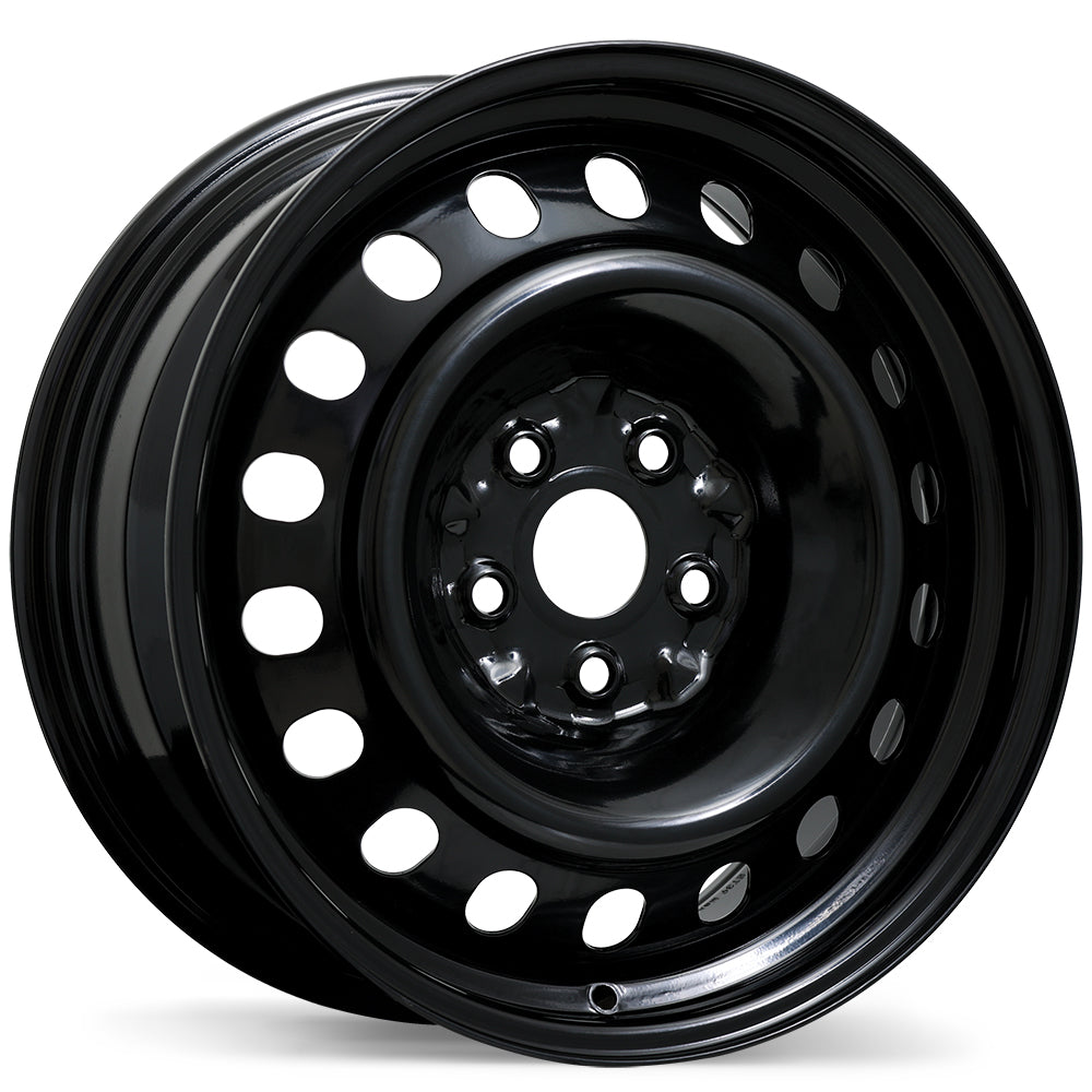 Envy Steel Traditional / Traditionnel, 17x7.0, 5x114.3, ET39, CB60.1, Black - ES63-1770-65BN+39C601