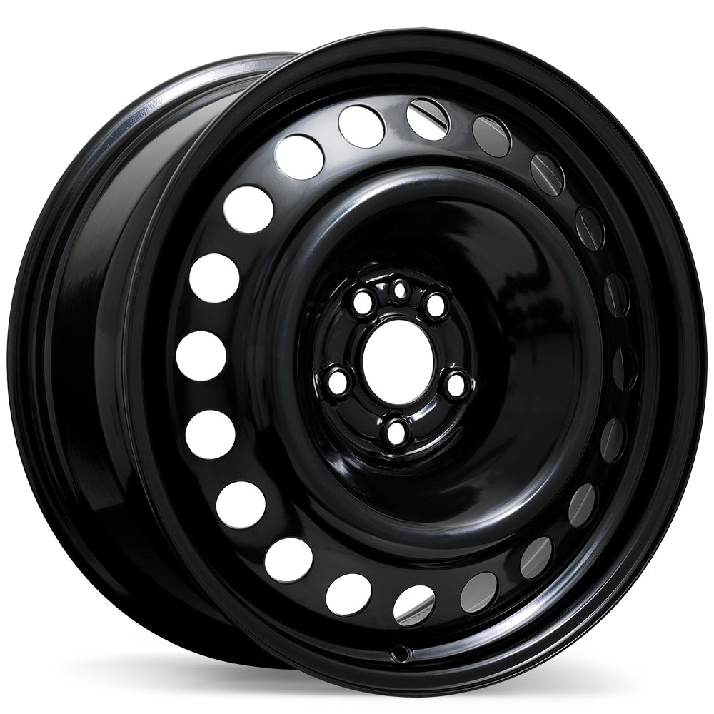 Envy Steel Traditional / Traditionnel, 18x8.0, 5x108, ET50, CB63.4, Black - ES67-1880-31BN+50C634