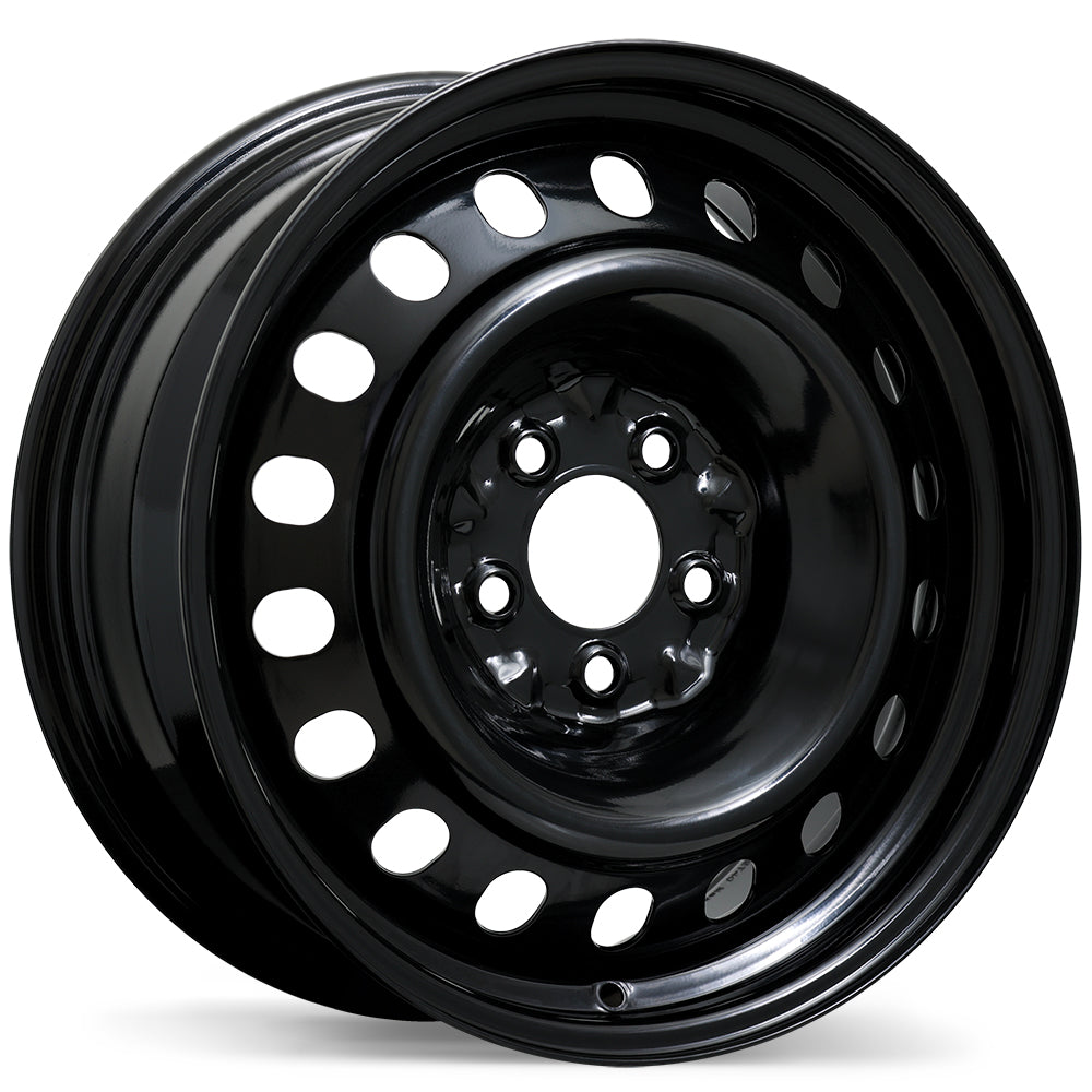Envy Steel Traditional / Traditionnel, 17x7.0, 5x114.3, ET40, CB71.5, Black - ES76-1770-65BN+40C715
