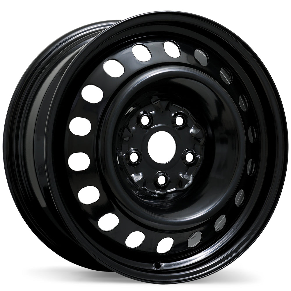 Envy Steel Traditional / Traditionnel, 17x7.0, 5x114.3, ET55, CB56.1, Black - ES78-1770-65BN+55C561