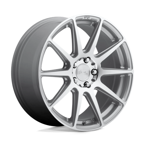 Niche 1PC M146 ESSEN, 20X10, 5X114.3, ET40, CB72.56, GLOSS SILVER MACHINED