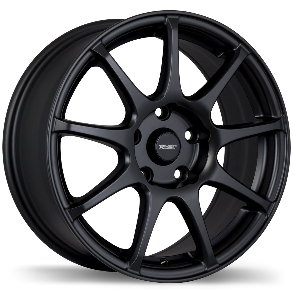Fast Wheels Orbit, 15x6.5, 5x114.3, ET40, CB73, Matte Black - F207-1565-65FN+40E730