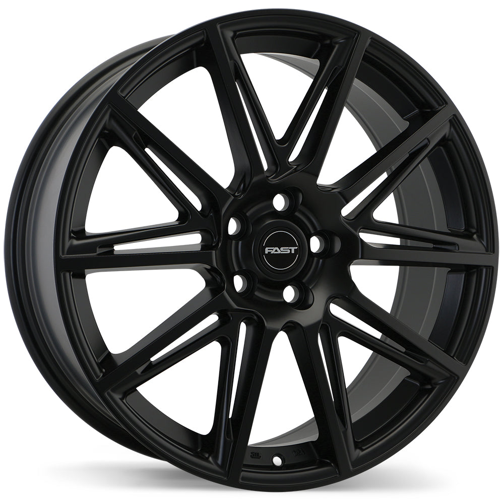 Fast Wheels Switch, 20x8.0, 5x114.3, ET45, CB66.1, Satin Black - F212N-2080-65BT+45F661