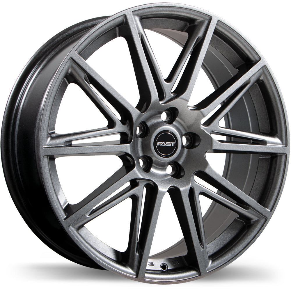 Fast Wheels Switch, 19x8.0, 5x114.3, ET35, CB66.1, Titanium - F212N-1980-65TN+35E661