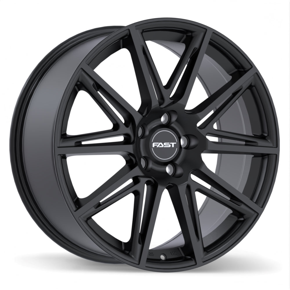 Fast Wheels Switch, 20x9.0, 5x120, ET50, CB64.1, Satin Black - F212Y-2090-12BT+50R641