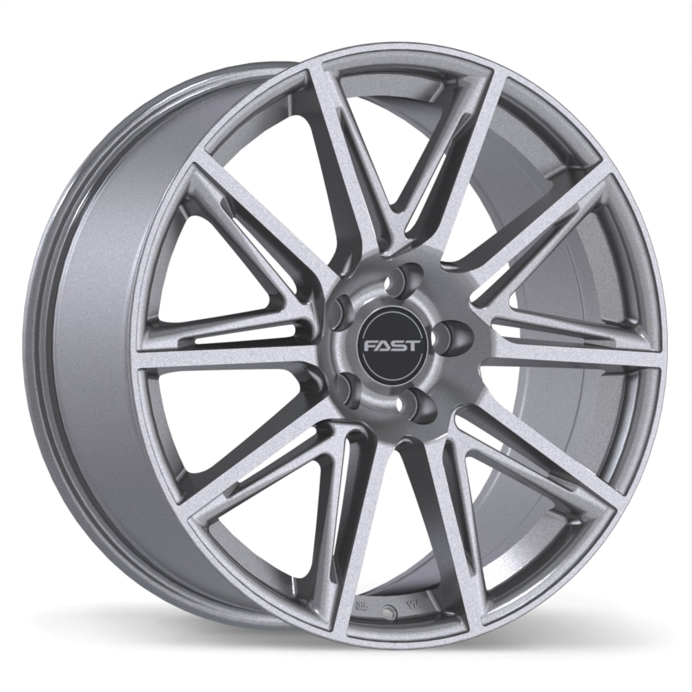 Fast Wheels Switch, 20x9.0, 5x120, ET50, CB64.1, Titanium - F212Y-2090-12TN+50R641