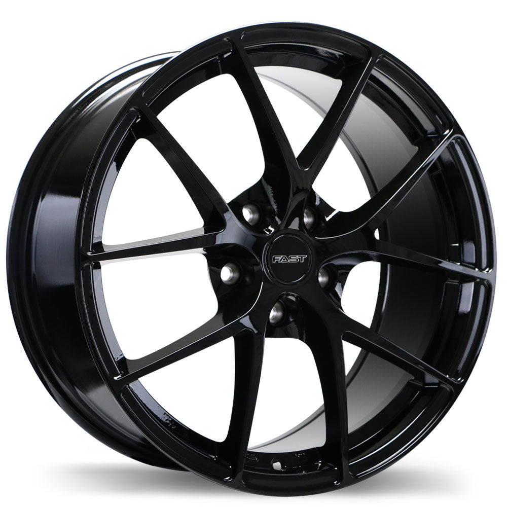 Fast Wheels Innovation, 18x8.0, 5x114.3, ET40, CB66.1, Gloss Black - F219-1880-65BN+40F661
