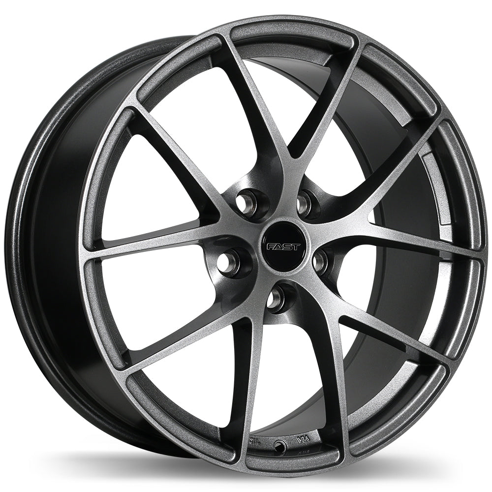 Fast Wheels Innovation, 18x8.0, 5x114.3, ET40, CB66.1, Titanium - F219-1880-65TN+40E661