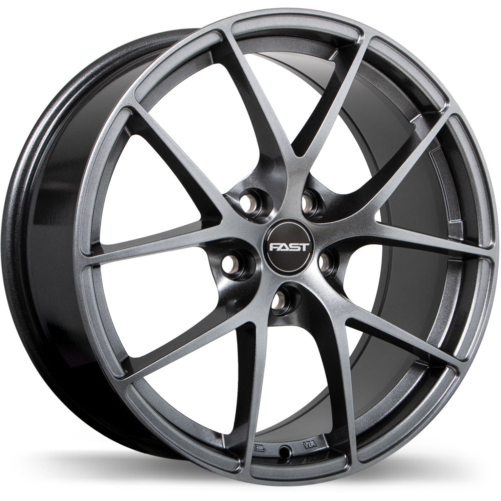 Fast Wheels Innovation, 16x6.5, 5x114.3, ET45, CB67.1, Titanium - F219U-1665-65TN+45F671