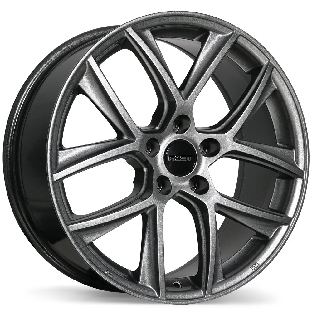 Fast Wheels Tactic, 18x8.0, 5x114.3, ET43, CB60.1, Titanium - F220-1880-65TN+43F601