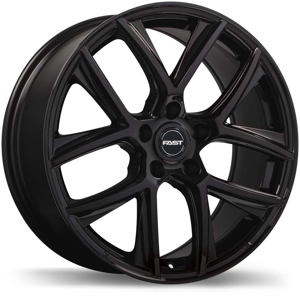 Fast Wheels Tactic, 18x8.0, 5x114.3, ET45, CB66.1, Gloss Black - F220N-1880-65BN+45C661