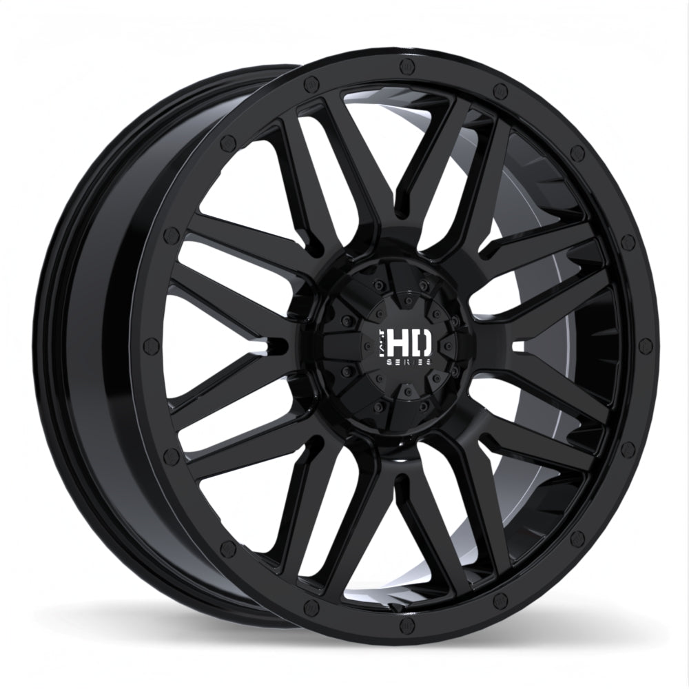 Fast HD Menace, 22x9.0, 6x139.7, ET26, CB95.1, Gloss Black - F240-2290-83BN+26C951