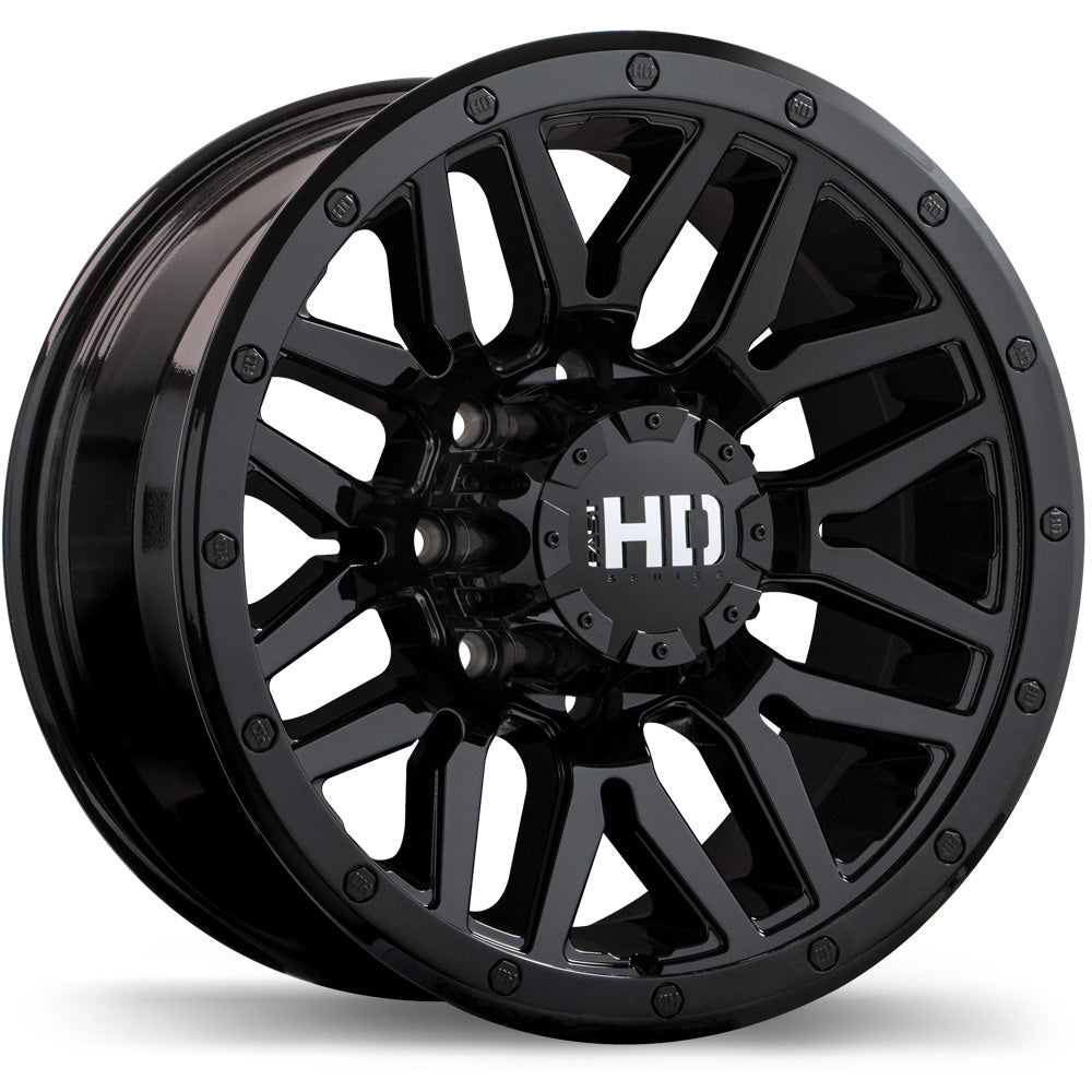 Fast HD Menace, 17x8.0, 8x170, ET15, CB125, Gloss Black - F240-1780-70BN+15C250