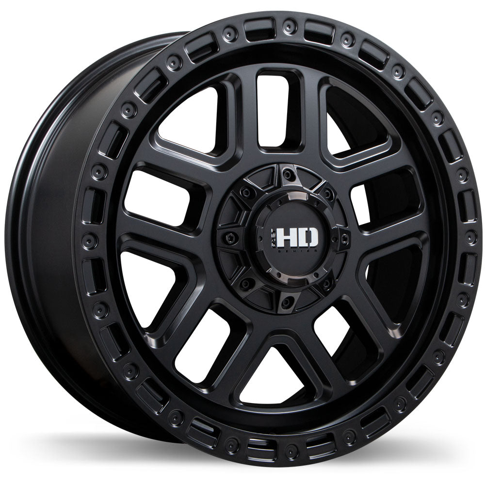 Fast HD Summit, 17x8.0, 6x114.3 / 120, ET30, CB72.6, Satin Black - F252-1780-66BT+30C726