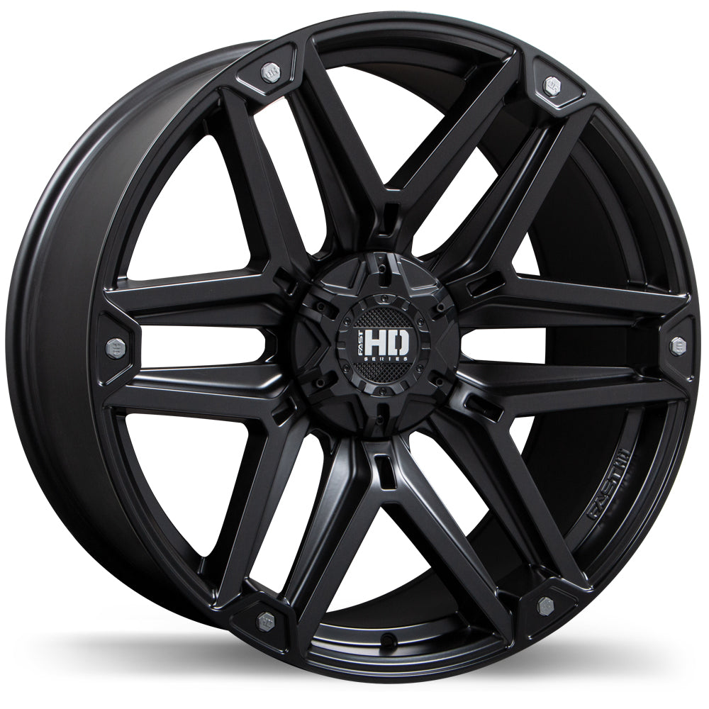 Fast HD RECON, 20x9.0, 5x139.7, ET23, CB78, Satin Black Anthracite - F259-2090-85BT+23C780