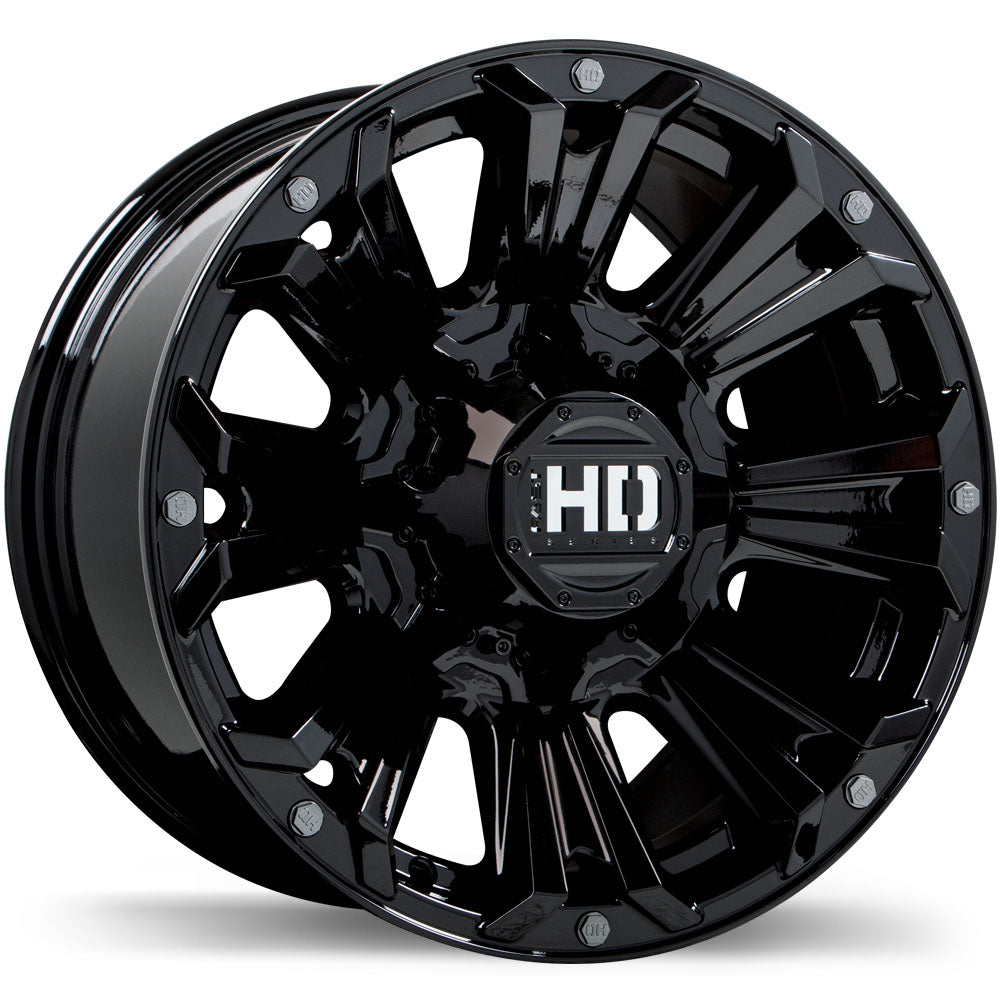 Fast HD AMMO, 16x8.0, 8x165.1, ET10, CB125, Gloss Black - F261-1680-82BN+10C250