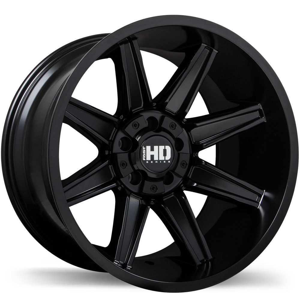 Fast HD HAVOK, 20x12.0, 5x127 / 139.7, ET-44, CB87.1, Satin Black - F262-2020-28BT-44C871