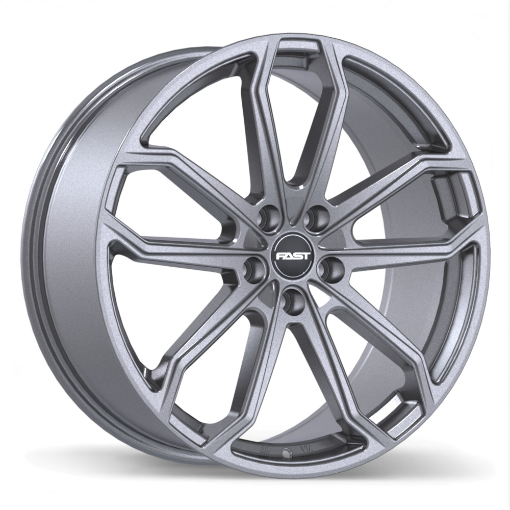 Fast Wheels Impression, 19x8.5, 5x114.3, ET45, CB72.6, Titanium - F265-1985-65TN+45C726