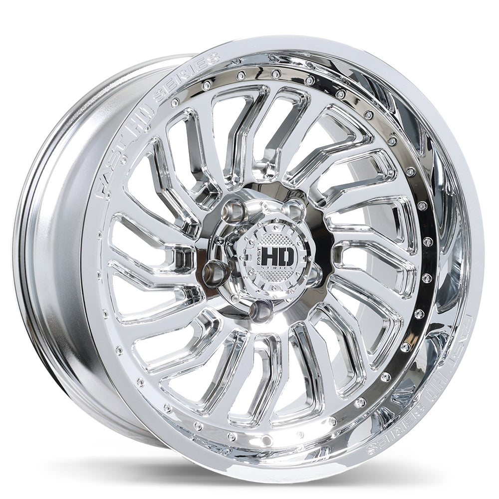 Fast HD D-STRUCT, 20x10.0, 5x139.7, ET-15, CB77.8, Chrome - F267-2000-85CN-15C778